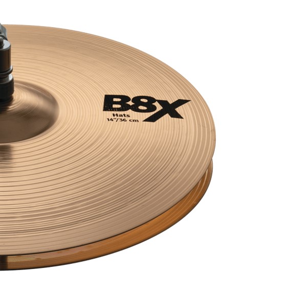 Sabian b8x outlet hi hats