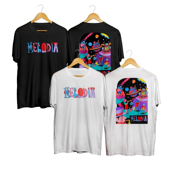 EXCLUSIVE LIMITED EDITION T-SHIRT MELODIA X ARYA MULARAMA