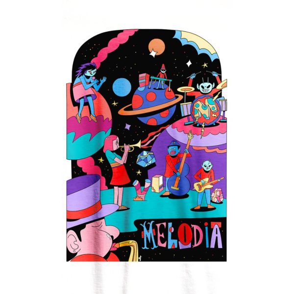 EXCLUSIVE LIMITED EDITION T-SHIRT MELODIA X ARYA MULARAMA - Gambar 3