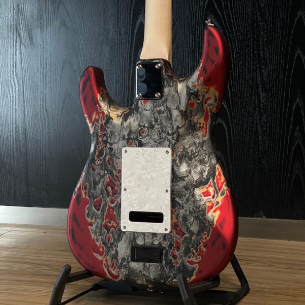 James Tyler Guitars - SEHD Studio Elite HD Japan Burning Water 2K Japan Faux Matching Headstock - Gambar 3