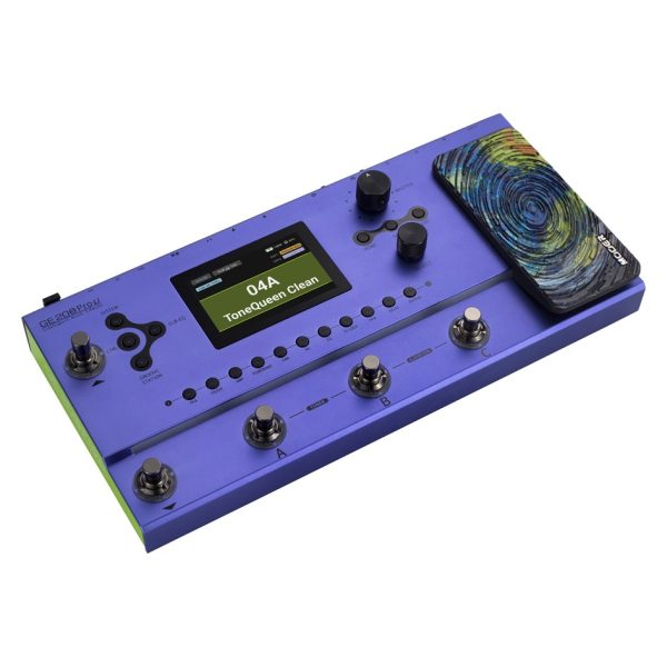 Mooer GE200 PRO Li Intelligent Amp Modeling & Multi Effects Processor with Built-In Rechargeable Battery - Gambar 2