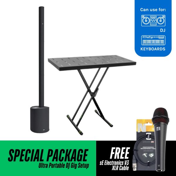 Paket Promo Ultra Portable DJ Gig Setup with LD Systems and Gravity Stands