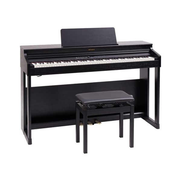 Roland RP701 Digital Piano - Contemporary Black Finish with Matching Bench